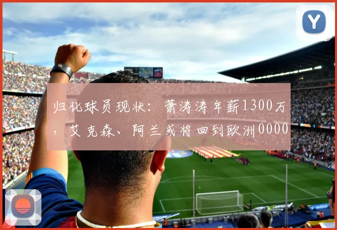归化球员现状：萧涛涛年薪1300万，艾克森、阿兰或将回到欧洲0000644