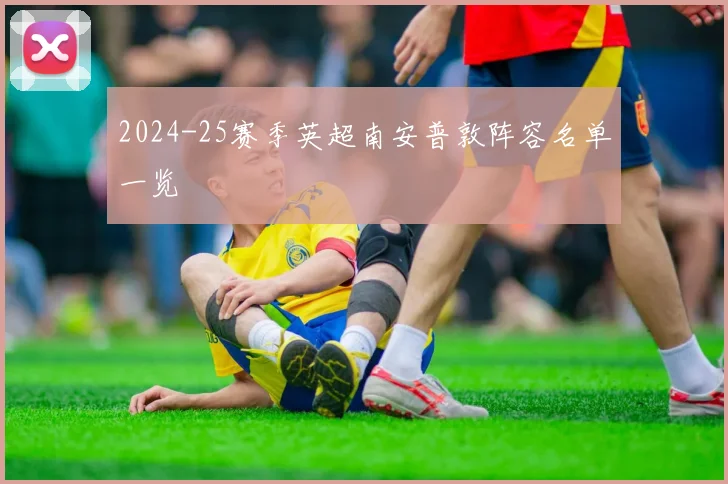 2024-25赛季英超南安普敦阵容名单一览