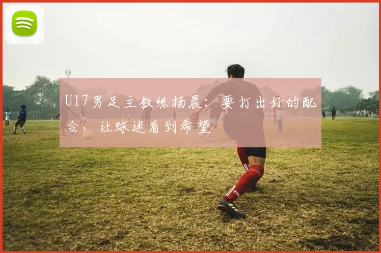 U17男足主教练杨晨：要打出好的配合，让球迷看到希望